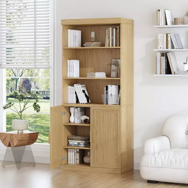 PexFix Bibliothèque en bois avec étagères réglables 72x31x16
