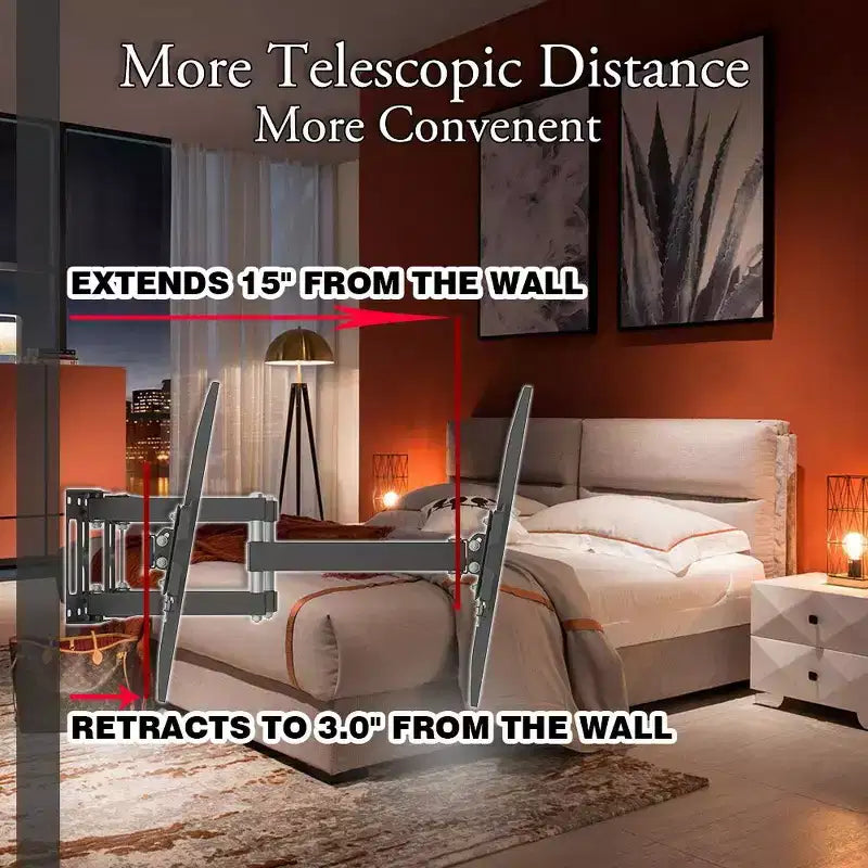 Support mural pour téléviseur Karl Home de 26 po à 55 po