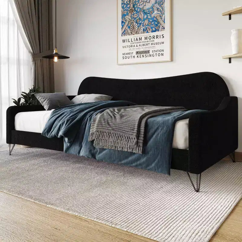 Lit de repos double rembourré Natty de Home Design