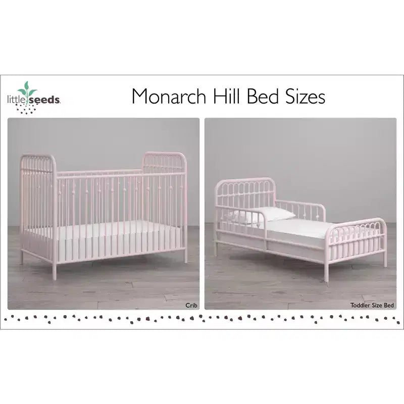 Lit de tout-petit en métal Ivy Monarch Hill de Little Seeds