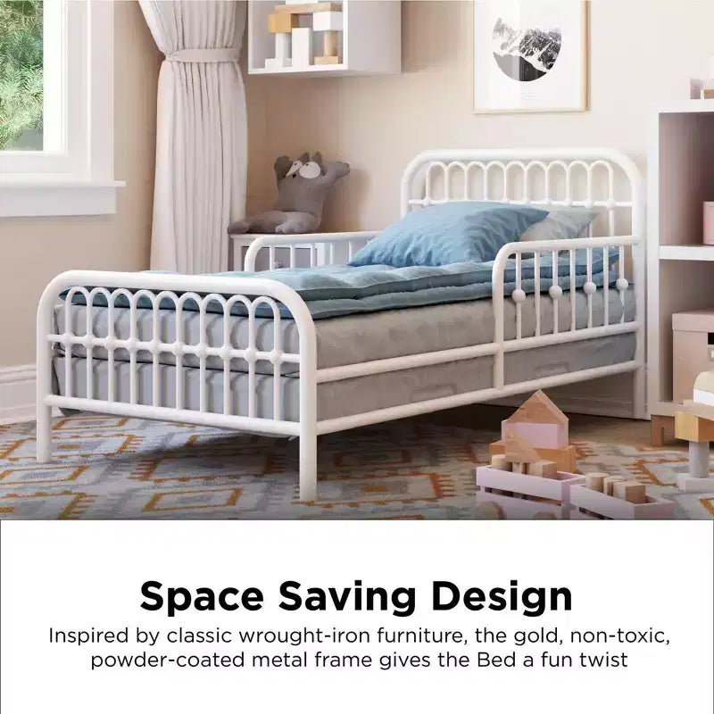 Lit de tout-petit en métal Ivy Monarch Hill de Little Seeds