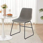 Pexfix Lot de 4 chaises de salle à manger en similicuir imperméable