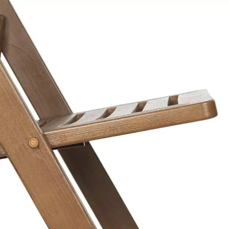 Flash Furniture Lot de 4 chaises pliantes en résine, série HERCULES, capacité de 360 kg, avec siège à lattes