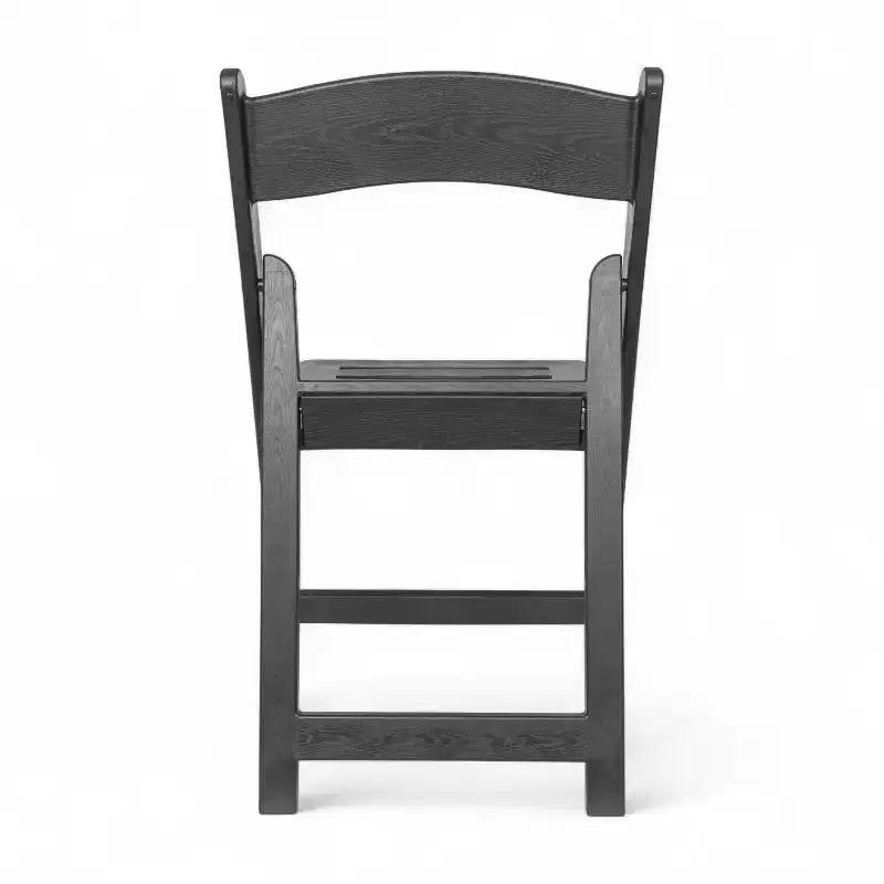 Flash Furniture Lot de 4 chaises pliantes en résine, série HERCULES, capacité de 360 kg, avec siège à lattes