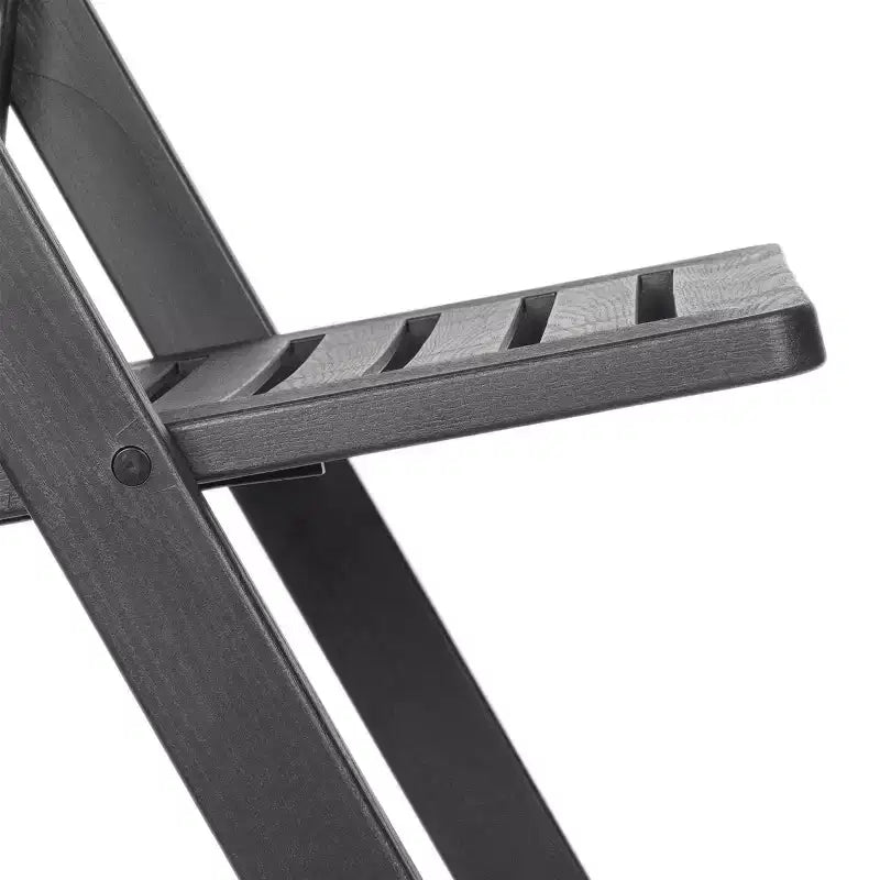 Flash Furniture Lot de 4 chaises pliantes en résine, série HERCULES, capacité de 360 kg, avec siège à lattes