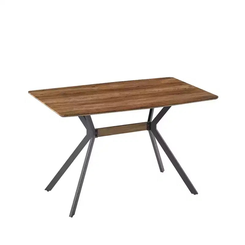 Table de salle à manger en bois moderne et minimaliste Okak pour cuisine et salle à manger