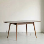 Table de salle à manger en bois moderne et minimaliste Okak pour cuisine et salle à manger