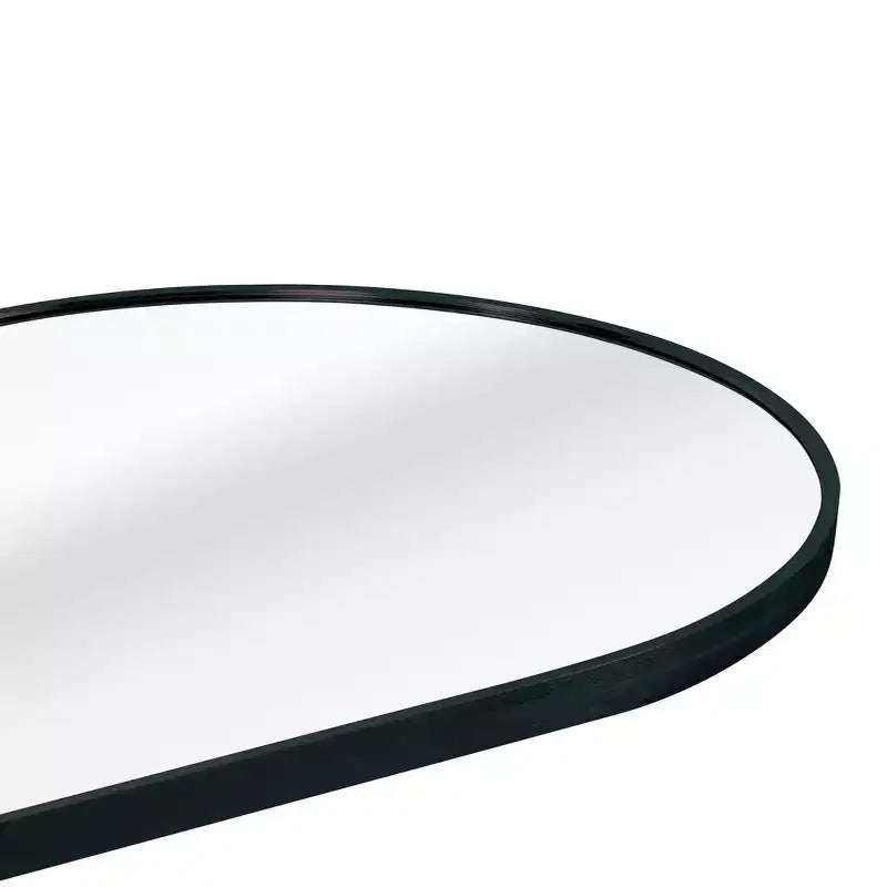 Miroir de sol Whisen 63x20 pouces en forme de pilule, design incassable