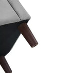 Fauteuil en velours avec pouf, fauteuil barillet moderne pour salon, chambre à coucher