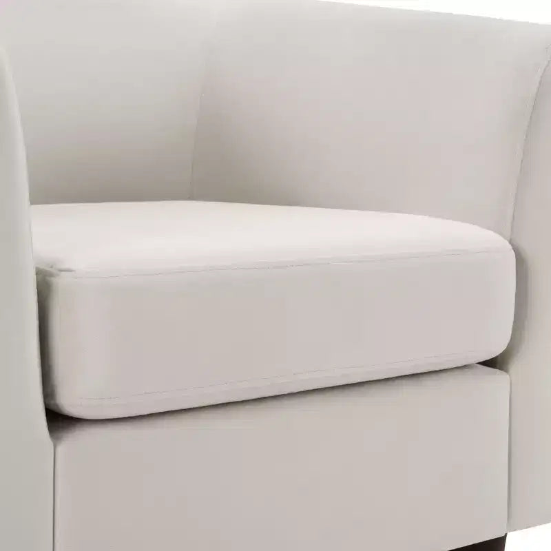 Fauteuil en velours avec pouf, fauteuil barillet moderne pour salon, chambre à coucher