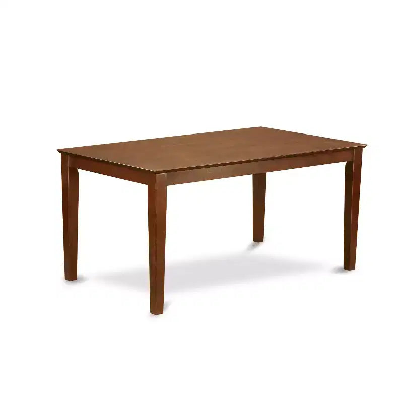 Ensemble de salle à manger HomeStock Belmont - Table de dînette et 6 chaises de salle à manger, Cappuccino