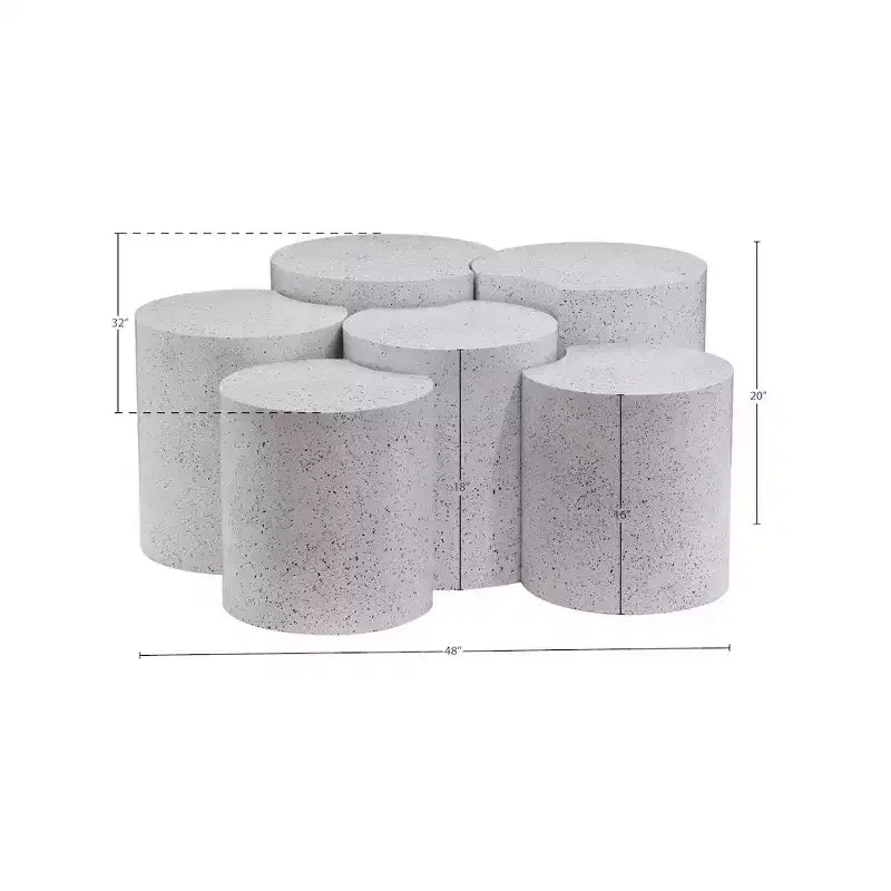 Meridian Furniture, table basse Dimple