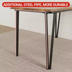 Table à manger pour 4,Petit ensemble table et chaises pour 4,Ensemble de salle à manger carré pour 4,Ensemble de 5 pièces pour cuisine et salle à manger pour petit espace, appartement, bureau à domicile