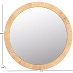 Miroir Mila - 35.8 x 35.8 - MRR9001 - Naturel - Safavieh
