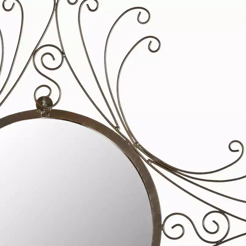 Miroir maltais - 28,3 x 31,5 - MIR3009 - Marron Rustique - Safavieh