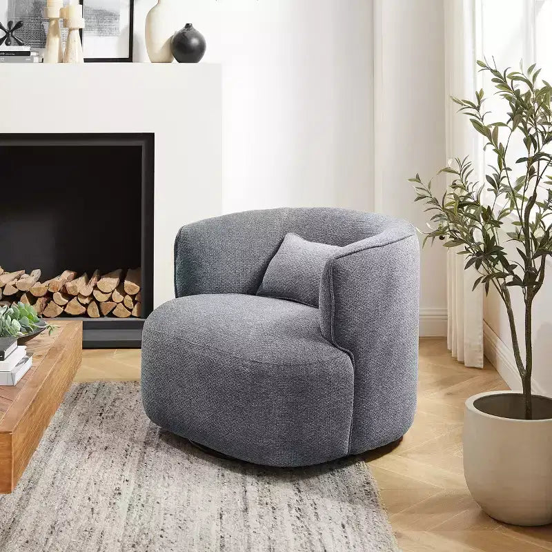 Fauteuil pivotant Art Leon