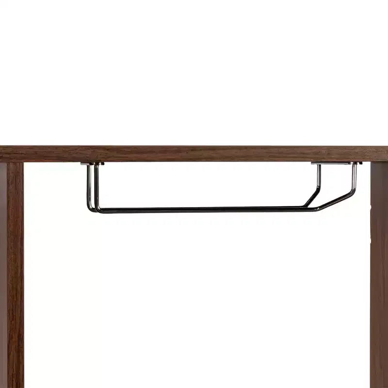 Étagère à vin murale CuisinSmart, étagère de bar suspendue à 3 niveaux grande capacité, porte-verres à vin, étagère de présentation pour bouteilles de vin, pour la décoration de la cuisine ou de la salle à manger