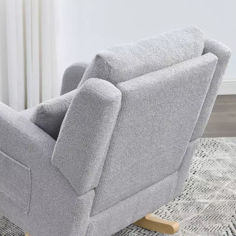 Vatros Chaise d'appoint moderne Fauteuil de salon à dossier haut Fauteuils Chaise à bascule
