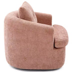 Fauteuil pivotant Merax 360° avec dossier capitonné et double coussin moelleux
