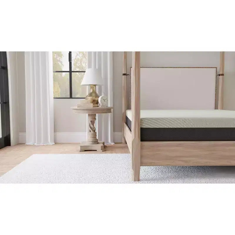 Matelas en mousse à mémoire de forme au gel Okak, matelas en boîte avec housse antimicrobienne, matelas respirant en mousse à cellules ouvertes pour la maison
