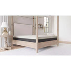 Matelas en mousse à mémoire de forme au gel Okak, matelas en boîte avec housse antimicrobienne, matelas respirant en mousse à cellules ouvertes pour la maison