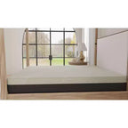 Matelas en mousse à mémoire de forme au gel Okak, matelas en boîte avec housse antimicrobienne, matelas respirant en mousse à cellules ouvertes pour la maison