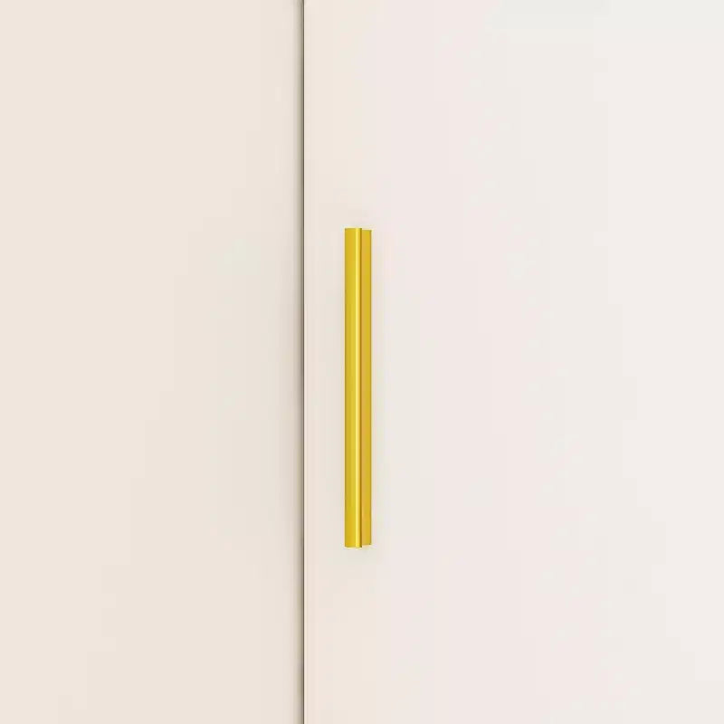 Famapy Armoire d'angle moderne avec deux tringles de suspension et tiroirs, construction robuste, solution de rangement peu encombrante pour chambre à coucher et au-delà