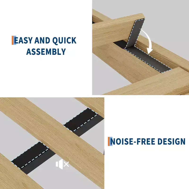 Cadre de lit, cadre de lit circulaire en tissu avec lumières LED, tête de lit rembourrée avec station de recharge intégrée, matelas à ressorts non requis