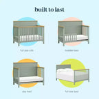 Lit de bébé convertible 4-en-1 Shea de DaVinci