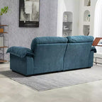 Canapé deux places large EHMKNP de 213 cm avec coussins d'assise profonds pour salon, appartement