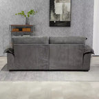 Canapé deux places large EHMKNP de 213 cm avec coussins d'assise profonds pour salon, appartement