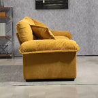 Canapé deux places large EHMKNP de 213 cm avec coussins d'assise profonds pour salon, appartement