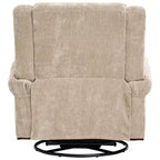 Fauteuil inclinable manuel pivotant à 360° en chenille Christopher Knight Home Ilana