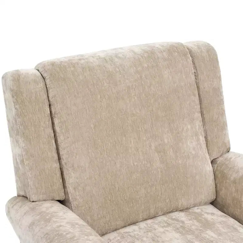 Fauteuil inclinable manuel pivotant à 360° en chenille Christopher Knight Home Ilana