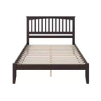 Têtes de lit autoportantes HomeStock Espresso King Size de 50 po de hauteur avec cadre de lit