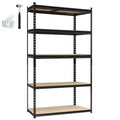 Heavy Duty Garage Shelving Units,5-Tier Adjustable Storage Shelves,60x24x72in, Adjustable Storage Shelving, Metal Storage Utility Racks Shelf Unit