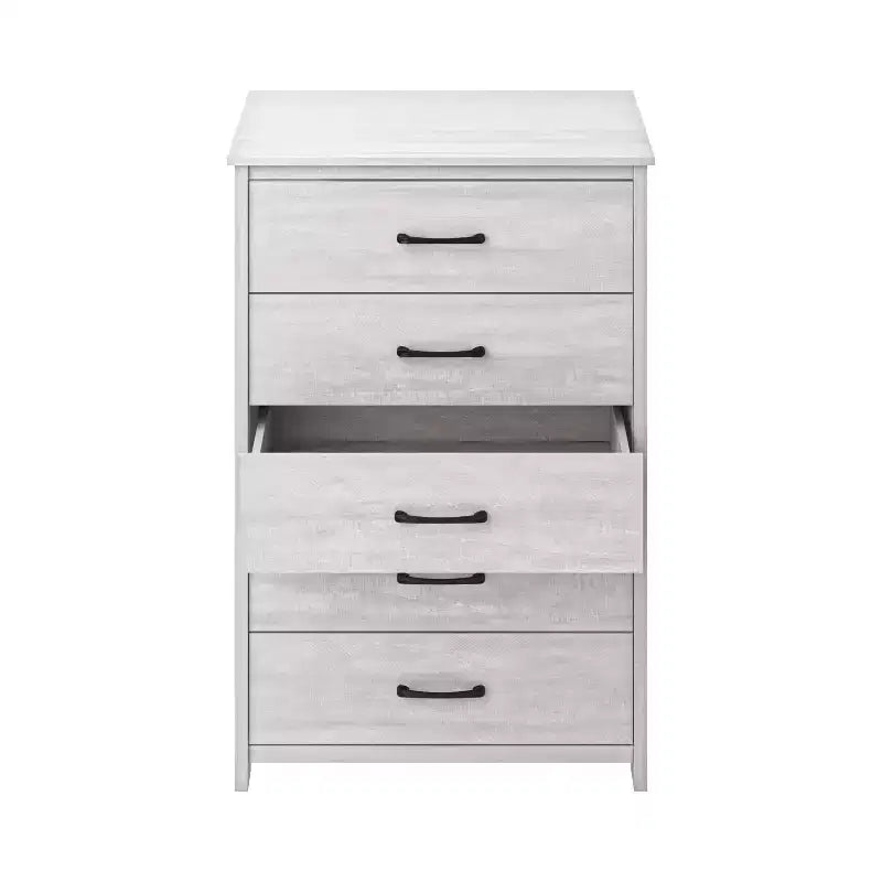 Commode Galano à 5 tiroirs de faible profondeur 31,3 L 15,6 P 47,7 H