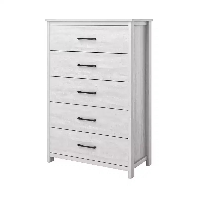 Commode Galano à 5 tiroirs de faible profondeur 31,3 L 15,6 P 47,7 H