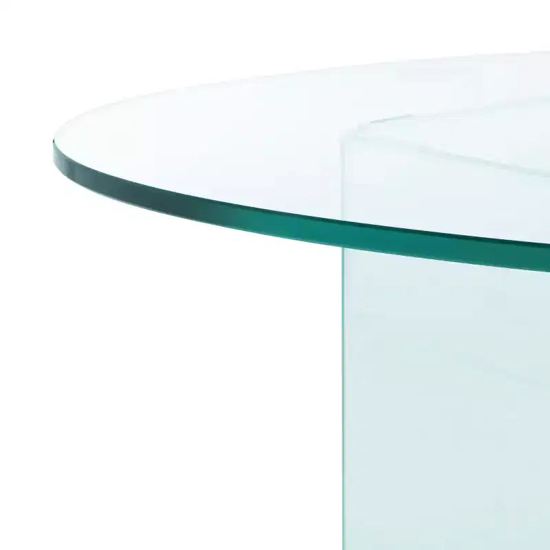 Table basse en verre Carsten Temp - COF7302A-2BX - Transparent - Safavieh