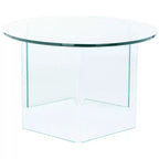 Table basse en verre Carsten Temp - COF7302A-2BX - Transparent - Safavieh