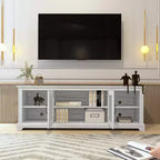Meuble TV Galanp avec rangement à porte miroir 68,2 L 17,1 P 23,7 H