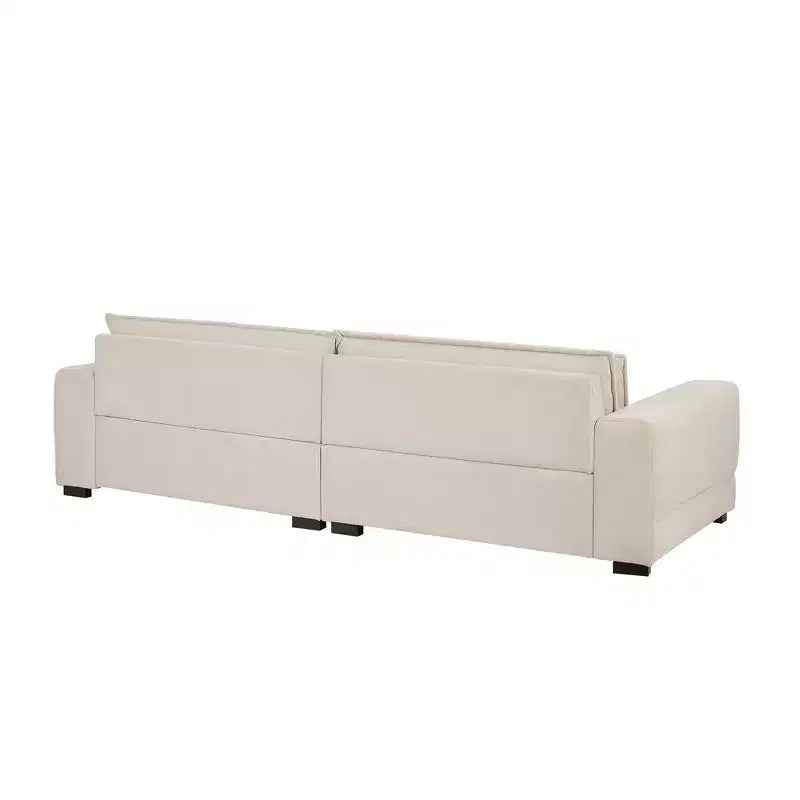 GDFStudio Delara Canapé Rembourré Moderne du Milieu du Siècle à 4 Places de 266 cm
