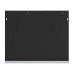 Miro Miroir de courtoisie de salle de bain GDFStudio moderne de 57,9 cm avec lumières, port de charge, haut-parleur Bluetooth et microphone