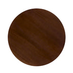 Table à manger ronde à lattes en bois de 48 pouces Middlebrook Designs
