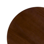 Table à manger ronde à lattes en bois de 48 pouces Middlebrook Designs