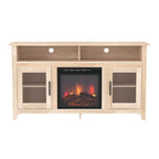 Meuble TV cheminée Highboy 2 portes Middlebrook de 58 pouces