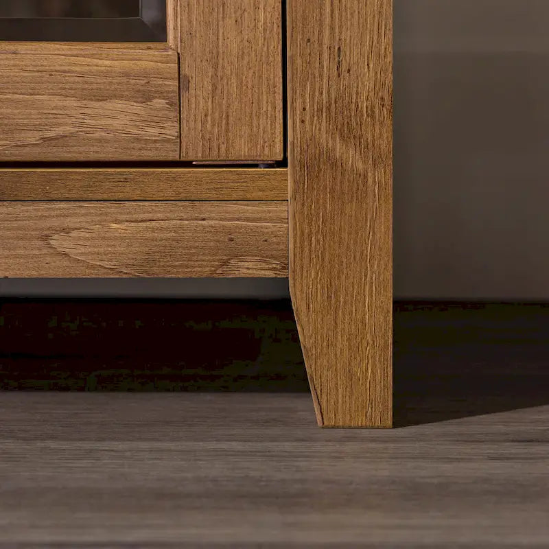 Meuble TV cheminée Highboy 2 portes Middlebrook de 58 pouces