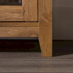 Meuble TV cheminée Highboy 2 portes Middlebrook de 58 pouces