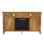 Meuble TV cheminée Highboy 2 portes Middlebrook de 58 pouces