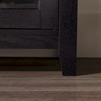 Meuble TV cheminée Highboy 2 portes Middlebrook de 58 pouces
